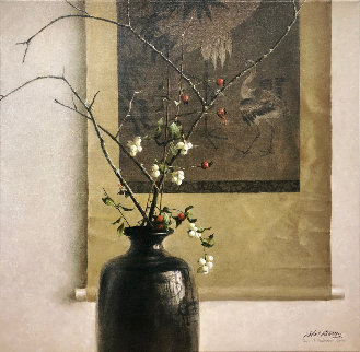 Still Life Chinese Scroll Limited Edition Print - Robert Bateman Still Life Chinese Scroll Limited Edition Print - Robert Bateman