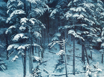 Descending Shadows - Timber Wolves 1995 Limited Edition Print - Robert Bateman Descending Shadows - Timber Wolves 1995 Limited Edition Print - Robert Bateman