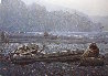 Old Whaling Base and Fur Seals 1985 Limited Edition Print by Robert Bateman - 0