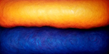 Somewhere Out There 2001 36x72 Huge Original Painting - Melissa Battersby Somewhere Out There 2001 36x72 Huge Original Painting - Melissa Battersby