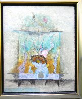 Les Eprouvants 1986 18x29 Original Painting by Bernard Berthois-Rigal - 1 Les Eprouvants 1986 18x29 Original Painting by Bernard Berthois-Rigal - 1
