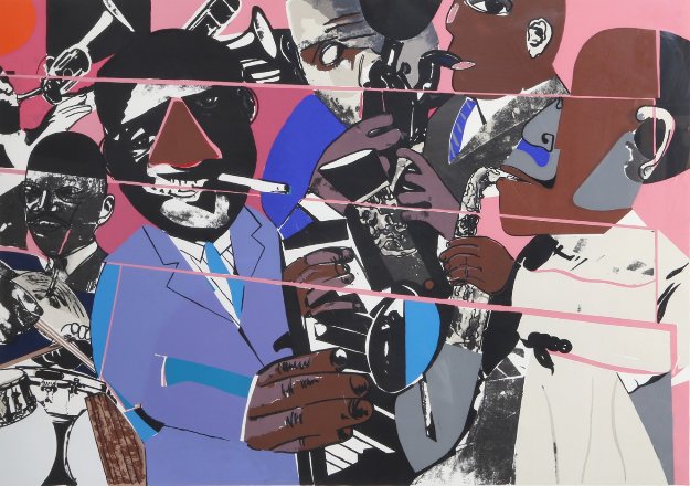 Jazz II 1980 Limited Edition Print by Romare Bearden Jazz II 1980 Limited Edition Print by Romare Bearden