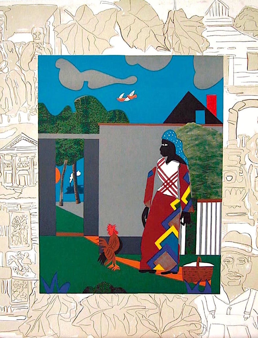 Pepper Jelly Lady PP 1980 Limited Edition Print by Romare Bearden Pepper Jelly Lady PP 1980 Limited Edition Print by Romare Bearden