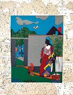 Pepper Jelly Lady  PP 1980 Limited Edition Print by Romare Bearden - 0