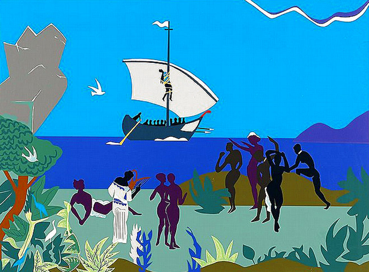 Siren's Song AP 1979 Limited Edition Print by Romare Bearden