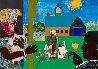 School Bell Time 1970 - Huge Limited Edition Print by Romare Bearden - 0