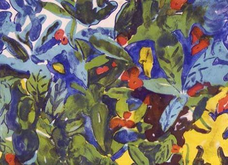 Tropical Flowers 1971 Limited Edition Print - Romare Bearden