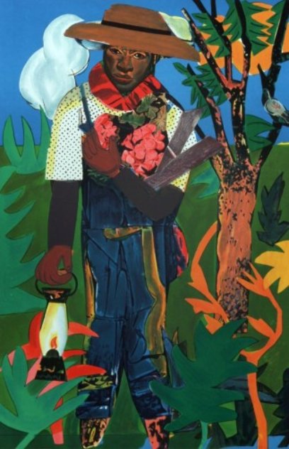 Lantern 1979 Limited Edition Print by Romare Bearden