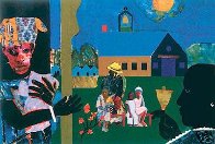 School Bell Time 1994 Limited Edition Print by Romare Bearden - 0 School Bell Time 1994 Limited Edition Print by Romare Bearden - 0
