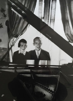 Fred Astaire And His Sister Adele Sitting At a Piano 1929 Photography - Cecil Beaton