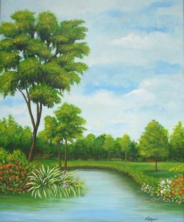 Back Home Again 32x26 Original Painting - Palyn Beaulieu Back Home Again 32x26 Original Painting - Palyn Beaulieu