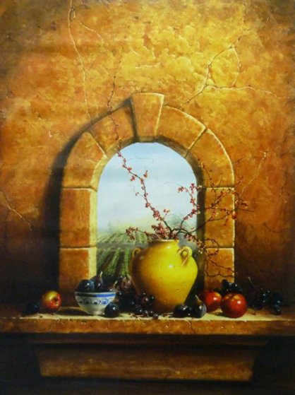 美品★Charles Becker 静物画 版画 Vineyard PP by Charles Becker - For Sale on Art Brokerage