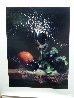 Orange Floral 1996 Limited Edition Print by Charles Becker - 1