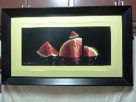 Watermelon AP 2004 Embellished Limited Edition Print by Charles Becker - 1 Watermelon AP 2004 Embellished Limited Edition Print by Charles Becker - 1