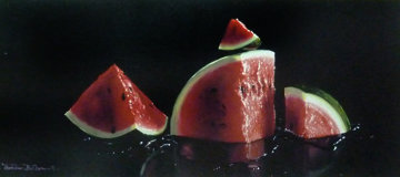 Watermelon AP 2004 Embellished Limited Edition Print - Charles Becker