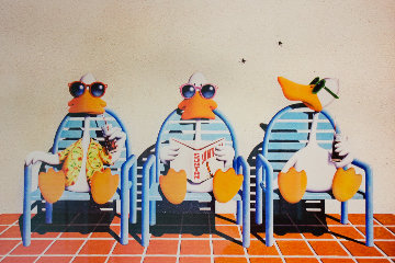 Sitting Ducks II Limited Edition Print - Michael Bedard Sitting Ducks II Limited Edition Print - Michael Bedard