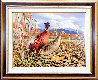 Autumn Harvest for Ring Neck Pheasants 1960 31x38 Original Painting by Tom Beecham - 1