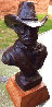 Cowboy Bronze Sculpture 1965 9 in Sculpture by Joe Beeler - 1