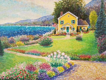 Atlantic Colony Perfume IV 2004 34x40 Original Painting - Guy Begin Atlantic Colony Perfume IV 2004 34x40 Original Painting - Guy Begin