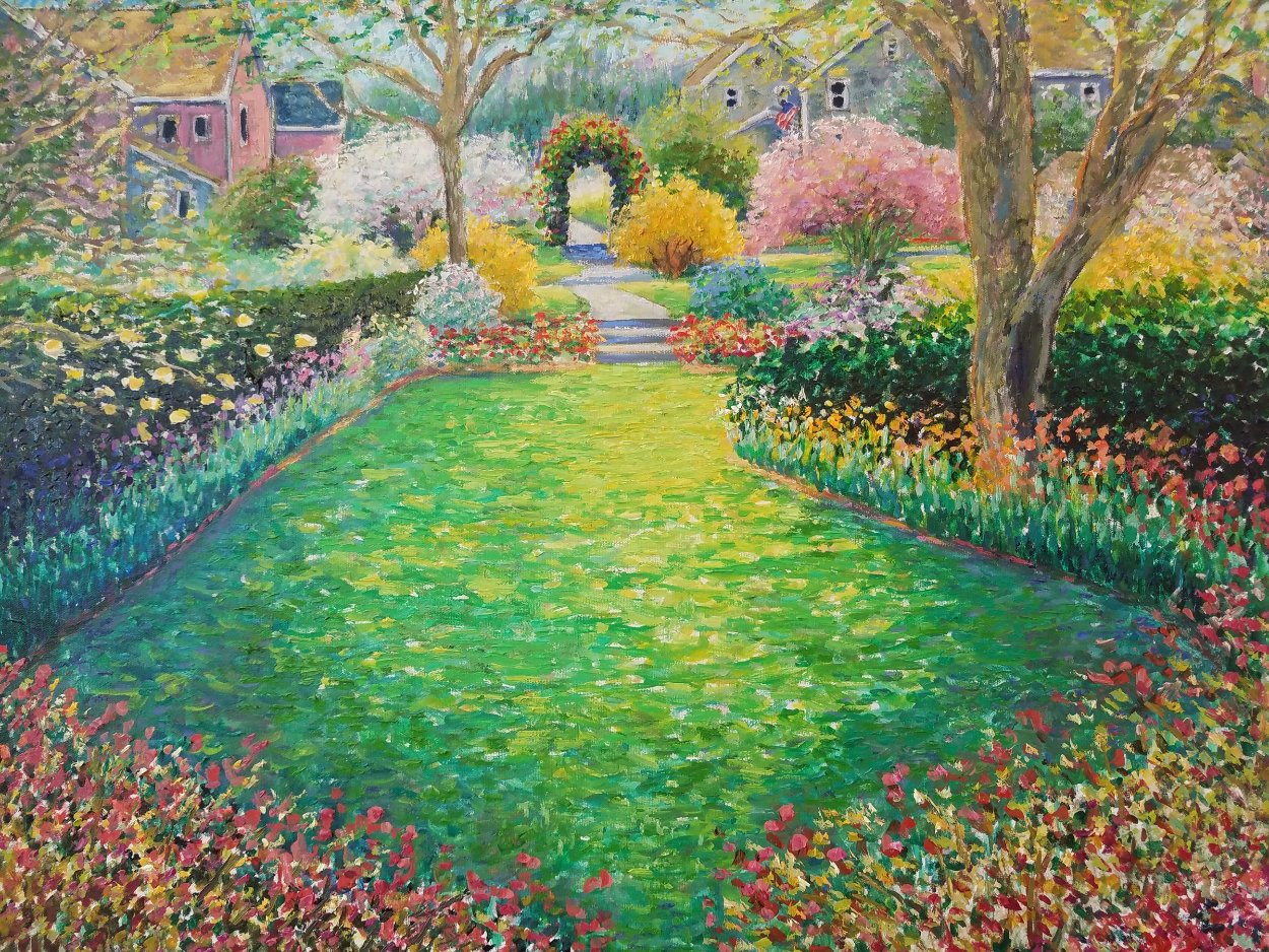Springtime Perfume 2003 34x40 Huge Original Painting by Guy Begin Springtime Perfume 2003 34x40 Huge Original Painting by Guy Begin