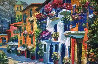 Alpine Village 2001 32x44 Original Painting by Howard Behrens - 1
