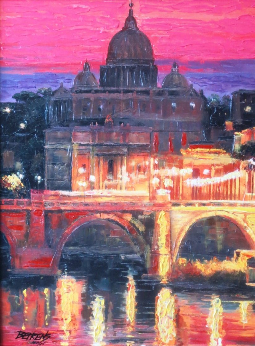 Sunset Over St. Peters 2010 Embellished Limited Edition Print by Howard Behrens