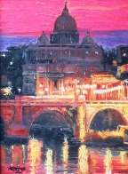 Sunset Over St. Peters 2010 Embellished Limited Edition Print by Howard Behrens - 0