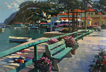 Catalina Promenade 1995 Limited Edition Print - Howard Behrens Catalina Promenade 1995 Limited Edition Print - Howard Behrens