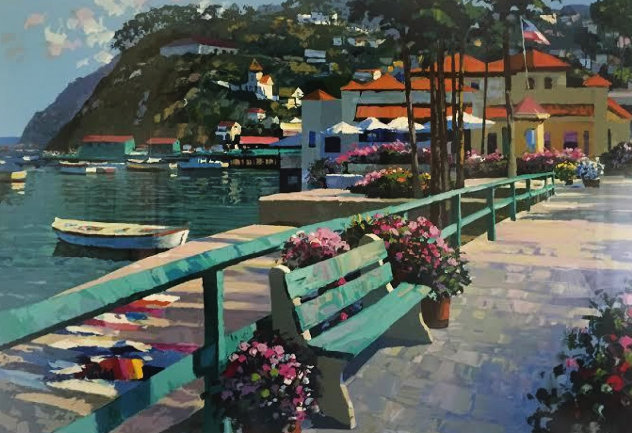Catalina Promenade 1995 Limited Edition Print by Howard Behrens