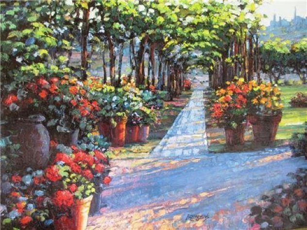 Siena Arbor Embellished 2010 Limited Edition Print by Howard Behrens