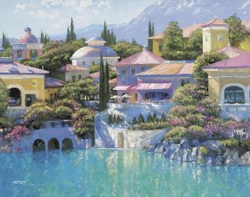 Lago Bellagio 2003 Limited Edition Print - Howard Behrens Lago Bellagio 2003 Limited Edition Print - Howard Behrens