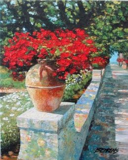 Villa Cimbrone Embellished 2010 Limited Edition Print - Howard Behrens Villa Cimbrone Embellished 2010 Limited Edition Print - Howard Behrens