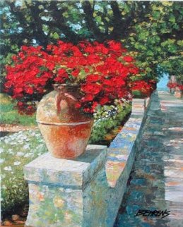Villa Cimbrone Embellished 2010 - Italy Limited Edition Print - Howard Behrens