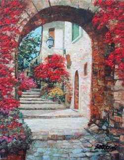 Via St. Tropez Embellished 2010 Limited Edition Print - Howard Behrens Via St. Tropez Embellished 2010 Limited Edition Print - Howard Behrens