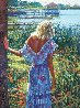My Beloved by the Lake 2010 Heavily Embellished Limited Edition Print by Howard Behrens - 0