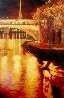 Twilight on the Seine I 2010 Embellished - Paris, France Limited Edition Print by Howard Behrens - 0