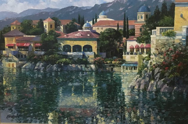 Reflections of Italy 2005 Embellished Limited Edition Print by Howard Behrens
