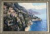 Amalfi Coast AP 2010 - Embellished Giclee on Canvas - italy Limited Edition Print by Howard Behrens - 1