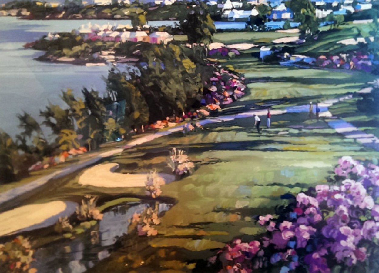 18th Fairway At Castle Harbor Limited Edition Print by Howard Behrens