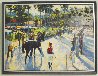 A Day At the Races 1991 Embellished Limited Edition Print by Howard Behrens - 1