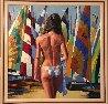 Fall Sail 1991 52x52 Original Painting by Howard Behrens - 1 Fall Sail 1991 52x52 Original Painting by Howard Behrens - 1