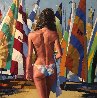 Fall Sail 1991 52x52 Original Painting by Howard Behrens - 0 Fall Sail 1991 52x52 Original Painting by Howard Behrens - 0