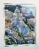 Hillside At Fira 1988 Limited Edition Print by Howard Behrens - 4