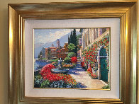 Along Lake Como #2 2007 Embellished Limited Edition Print by Howard Behrens - 1 Along Lake Como #2 2007 Embellished Limited Edition Print by Howard Behrens - 1