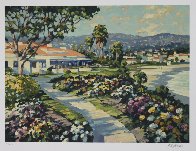 Grove Street and Las Brisas, Laguna Beach, Suite of 2 Prints 1994 Limited Edition Print by Howard Behrens - 3