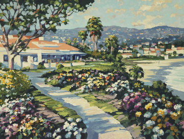 Grove Street and Las Brisas, Laguna Beach, Suite of 2 Prints 1994 Limited Edition Print - Howard Behrens Grove Street and Las Brisas, Laguna Beach, Suite of 2 Prints 1994 Limited Edition Print - Howard Behrens