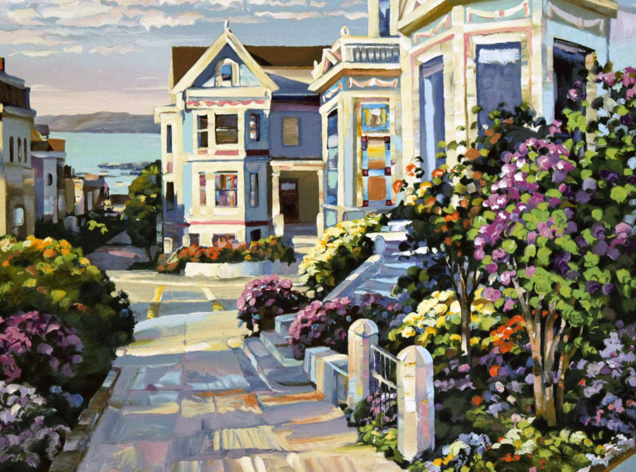Grove Street 1994 Limited Edition Print by Howard Behrens Grove Street 1994 Limited Edition Print by Howard Behrens