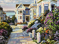 Grove Street 1994 Limited Edition Print by Howard Behrens - 0 Grove Street 1994 Limited Edition Print by Howard Behrens - 0
