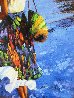 My Beloved By the Sea 2010 Embellished Limited Edition Print by Howard Behrens - 3