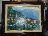Reflections of Lake Como 2000 Embellished - Italy Limited Edition Print by Howard Behrens - 1